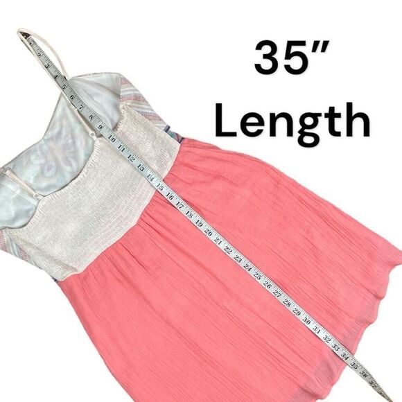 Altar’d State Embroidered Mini Dress Sz L - Picture 9 of 11